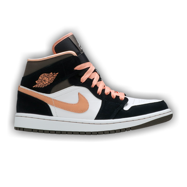 Peach and white jordans new arrivals