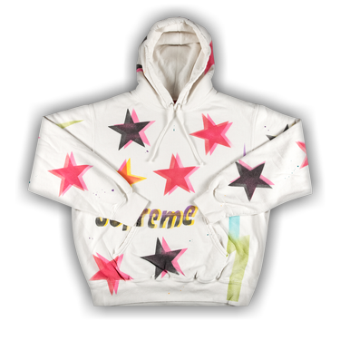 Buy Supreme Gonz Stars Hooded Sweatshirt 'White' - SS21SW22 ...