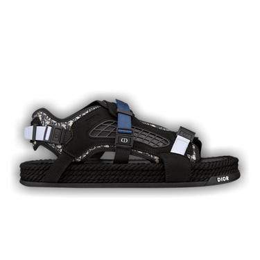 Buy Dior Atlas Sandal 'Dior Oblique - Black' - 3SA094ZIY H965 | GOAT