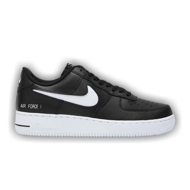 Black air top force white swoosh