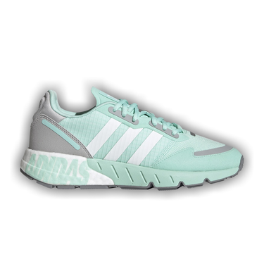 Buy Adidas Wmns ZX 1K Boost 'Bold Logo Graphic - Clear Mint