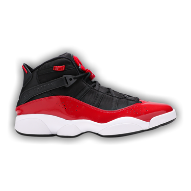 Jordan 6 rings discount black white gym red