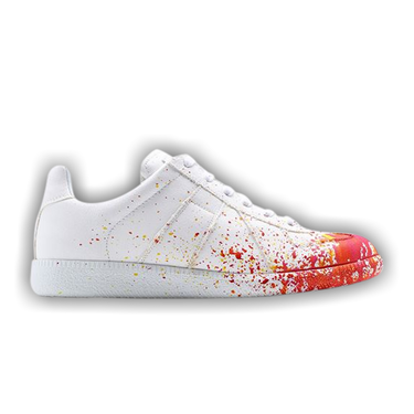 小物 s. Maison Margiela Buy Maison Margiela Replica Low 'Paint Splatter - White