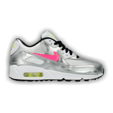 Buy Air Max 90 FB GS 'Metallic Silver Hyper Pink' - 705392