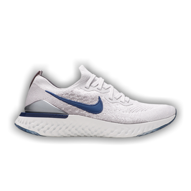 Nike epic react flyknit 2 vast grey best sale blue  and  atmosphere