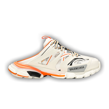 Balenciaga track trainer white orange hotsell