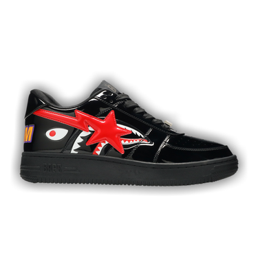 BAPESTA BLACK 26.5センチ A Bathing Ape Sk8 Sta #5 M2 Black Men's - 1K80-191-314-BLK