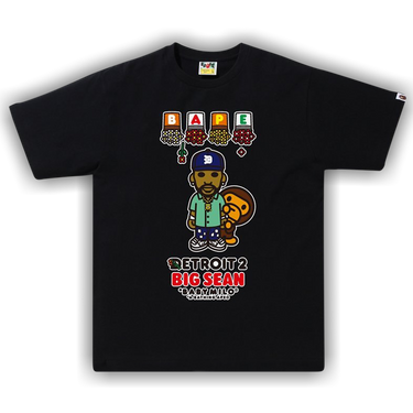 A BATHING APE PORTER BABY MILO TEE 黒　XL A BATHING APE PORTER BABY MILO TEE 黒 XL - メルカリ