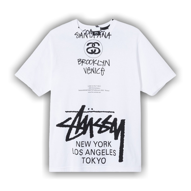 ★韓国の人気★【STUSSY】★Stussy Angel T-Shir.t White★ ☆韓国の人気☆【STUSSY】☆Stussy Angel T-Shir.t White