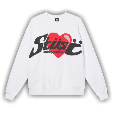 Buy Stussy x Cactus Plant Flea Market Heart Crewneck