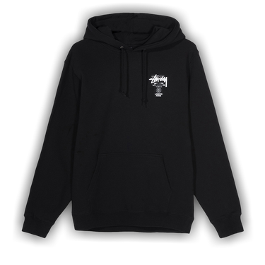 ★韓国の人気★【STUSSY】★BURNING STOCK ZIP HOODI.E★BLACK★ Buy Stussy x Born X Raised Logo Zip Hoodie 'Black' - 3973855