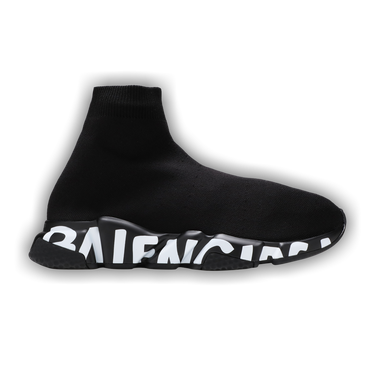 Buy Balenciaga Speed Sneaker 'Midsole Graffiti - Black White