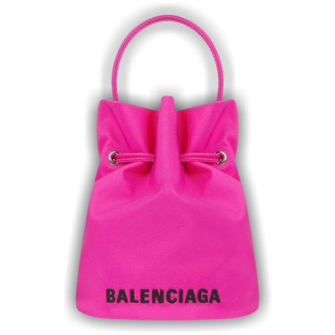 Buy Balenciaga XS Drawstring Wheel Bucket Bag 'Fluorescent