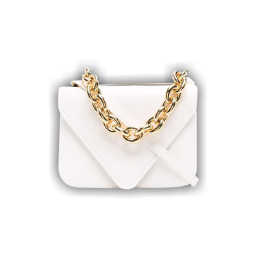 Buy Bottega Veneta Mount Bag 'White/Gold' - 667399 V12J0 9009 | GOAT
