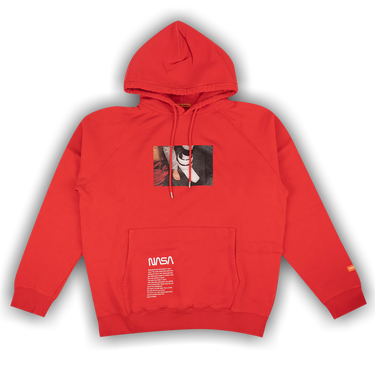 Heron preston nasa hoodie red store