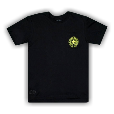 Buy Chrome Hearts Glow In The Dark Pocket Tee 'Black' - 1383