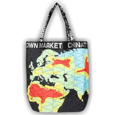 Buy Chinatown Market Globe Nylon Tote Black 270031 BLAC GOAT