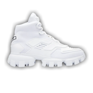 Buy Prada Cloudbust Thunder Sneaker High White 2TG180 3KZU F0009 GOAT UK
