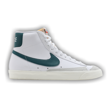 nike blazer mid 77 green tick