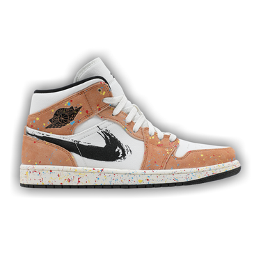jordan 1 paint splatter shoes