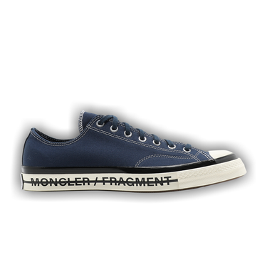 MONCLER×FRAGMENT×CONVERSE CT70 NAVY Converse Fragment Design x Moncler x Chuck 70 Low Insignia