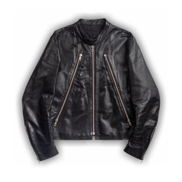@*様 M*M様 【Margiela】5zip Hooded Leather J Maison Margiela Leather 5-Zip H-Shaped Rider Jacket Used | eBay