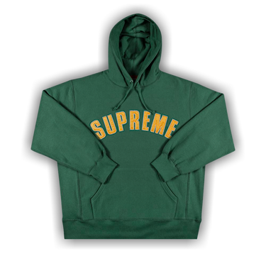 Size xl Supreme Pearl Logo Hooded Sweatshirt 'Dark Green'