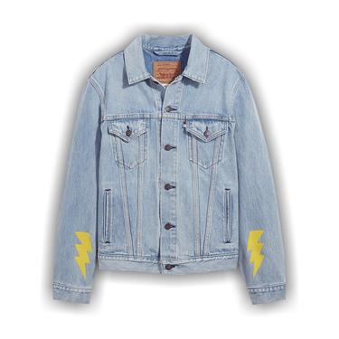Off white x levi's denim jacket clearance