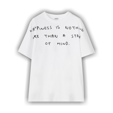 オーバーサイズフィット ロングスリーブ Tシャツ（コットン
