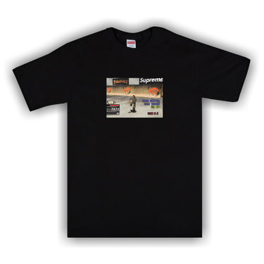 Buy Supreme x Thrasher Game Tee 'Black' - FW21T12 BLACK | GOAT
