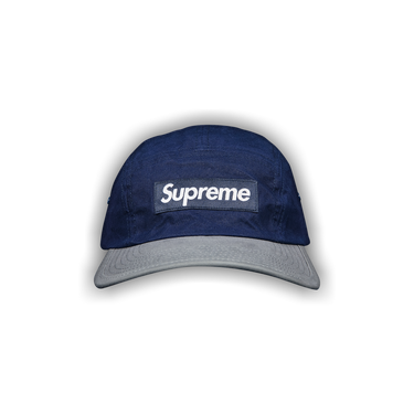 Buy Supreme Waxed Cotton Camp Cap 'Navy' - FW21H99 NAVY | GOAT