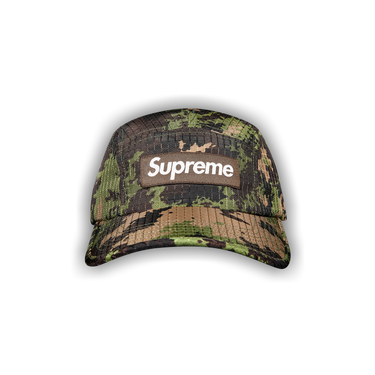 Buy Supreme Camo Ripstop Camp Cap 'Woodland Camo' - FW21H83