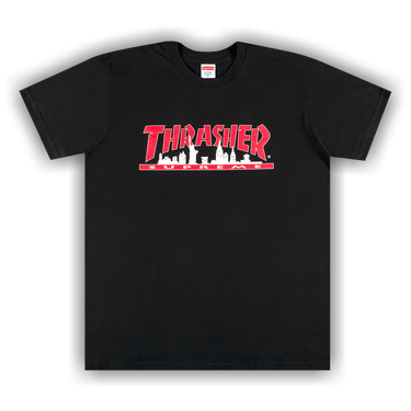 SUPREME THRASHER ブラック Tシャツ XL Buy Supreme x Thrasher Skyline Tee 'Black' - FW21T11 BLACK