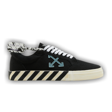 Off white vulc top low black purple