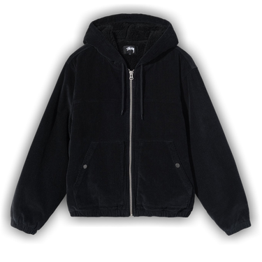 Buy Stussy Cord Work Jacket 'Black' - 115605 BLAC | GOAT