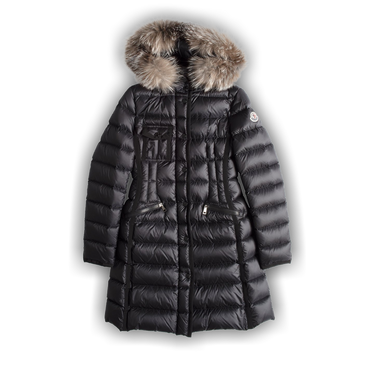 Buy Moncler Hermifur Long Hooded Puffer Parka 'Black' - 1C516 01 53048 999  | GOAT
