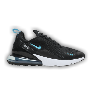 Buy Air Max 270 Black Light Blue Fury DD7120 001 GOAT