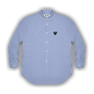 Comme des Garcons 青トレーナー ギフト】 GARCONS DES COMME PLAY Women's Heart Big with