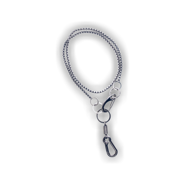 Buy Martine Ali Myles Boxer Wallet Chain Necklace 'Silver