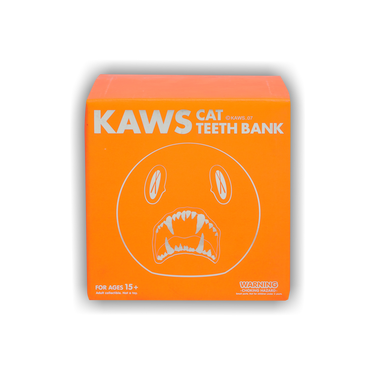 Buy KAWS Cat Teeth Bank 'Navy Blue' - 3929 100001002CTB NAVY | GOAT