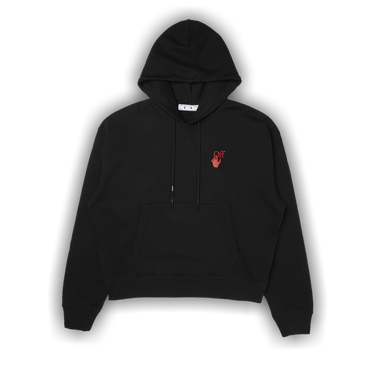 ★Off-White★ Arrow Slim Hood Black OMBB110S23FLE0031001 OMB MUSINSA | Off White Arrow Slim Hoodie - Black