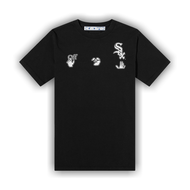 VIP【関税送料無料】希少 Off-white Big Logo T-shirt Buy Off-White x MLB Chicago White Sox Tee 'Black/White