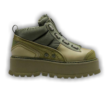 Buy Fenty x Wmns Sneaker Boot Zip Army Green 365775 03 GOAT