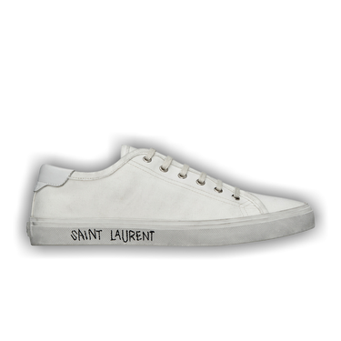 Buy Saint Laurent Wmns Malibu Low 'Optic White' - 606446