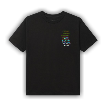 Buy Anti Social Social Club Channel 747 Tee 'Black' - 0657