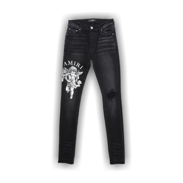 Buy Amiri Cherub Jean 'Aged Black' - MDS117 023 AGED | GOAT