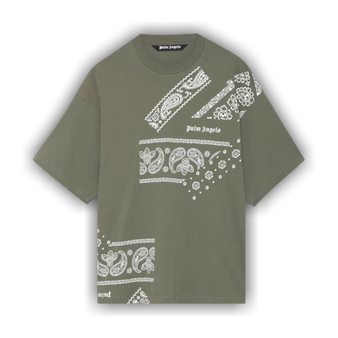 Buy Palm Angels Bandana Print Tee 