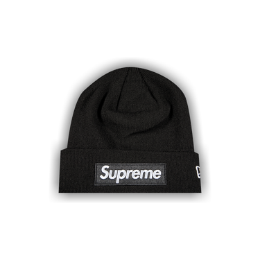 Supreme x New Era Box Logo Beanie 'Black'