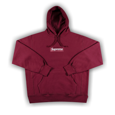 Buy Supreme Box Logo Hooded Sweatshirt 'Plum' - FW21SW35 ...