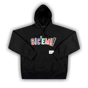 Buy Supreme x WTAPS Sic'em! Hooded Sweatshirt 'Black